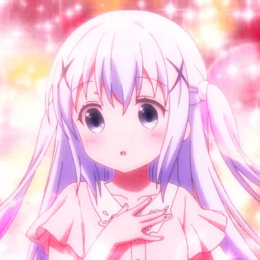 🌷 Стикер «kαfuu chino» для Telegram