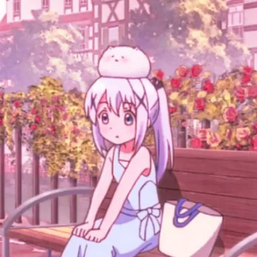 🌷 Стикер «kαfuu chino» для Telegram