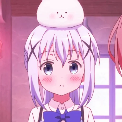 🌷 Стикер «kαfuu chino» для Telegram