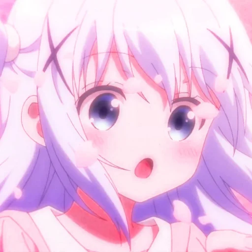 🌷 Стикер «kαfuu chino» для Telegram
