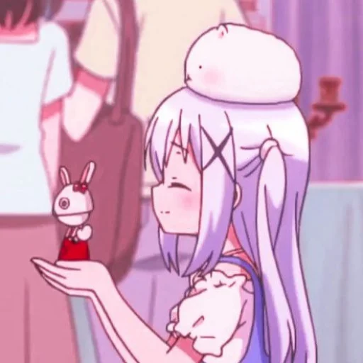 🌷 Стикер «kαfuu chino» для Telegram