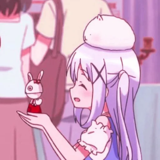 🌷 Стикер «kαfuu chino» для Telegram