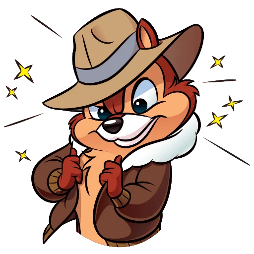 😎 Стикер «Чип и Дейл» для Telegram