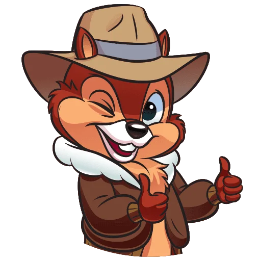 👍 Стикер «Чип и Дейл» для Telegram