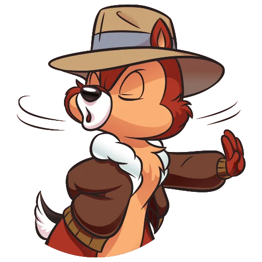 🙅‍♂️ Стикер «Чип и Дейл» для Telegram