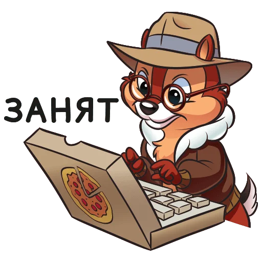 🍴 Стикер «Чип и Дейл» для Telegram