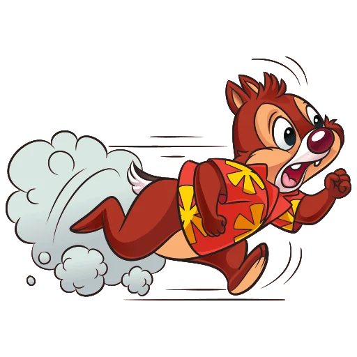 🏃 Стикер «Чип и Дейл» для Telegram