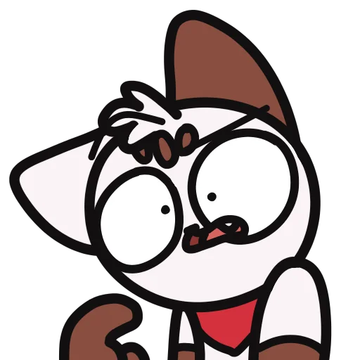 🤨 Стикер «Chipflake Official Sticker Pack» для Telegram