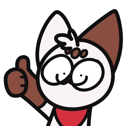 👍 Стикер «Chipflake Official Sticker Pack» для Telegram