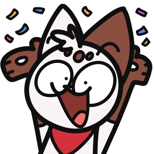 🎉 Стикер «Chipflake Official Sticker Pack» для Telegram