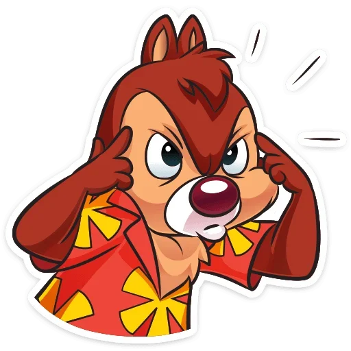 😩 Стикер «Chipmunk» для Telegram