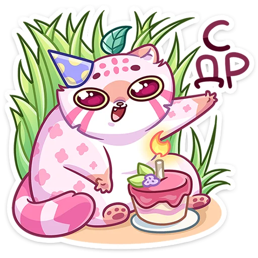🎂 Стикер «Чиппи» для Telegram