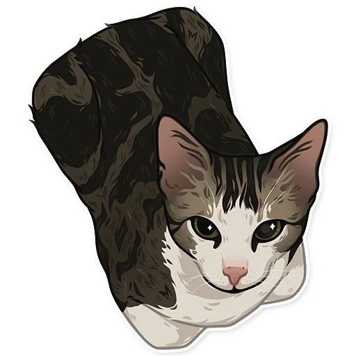 😇 Стикер «МоиКоты» для Telegram