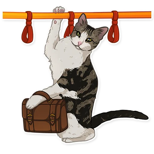 🥲 Стикер «МоиКоты» для Telegram