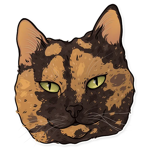🤨 Стикер «МоиКоты» для Telegram