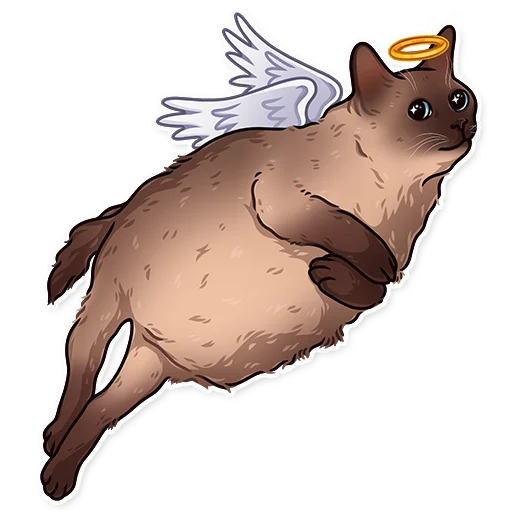 😇 Стикер «МоиКоты» для Telegram