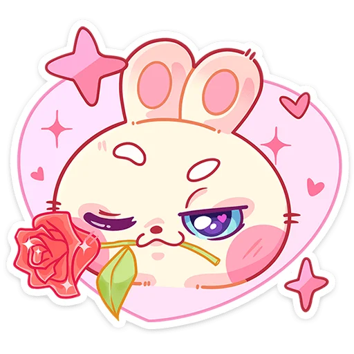 🌹 Стикер «Чипс без надписей» для Telegram