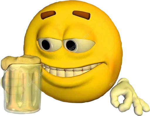 🍺 Стикер «Чепушила» для Telegram