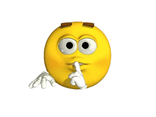 🤫 Стикер «Чепушила» для Telegram