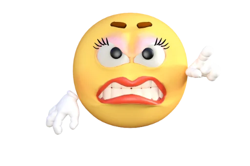 😡 Стикер «Чепушила» для Telegram