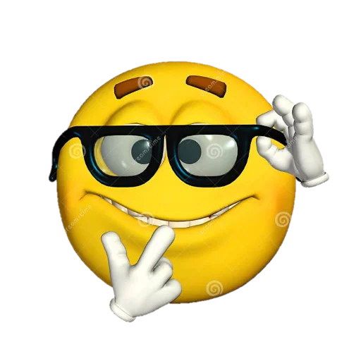 🤓 Стикер «Чепушила» для Telegram