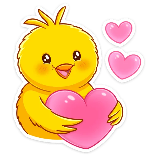 ❤️ Стикер «Чубчик» для Telegram