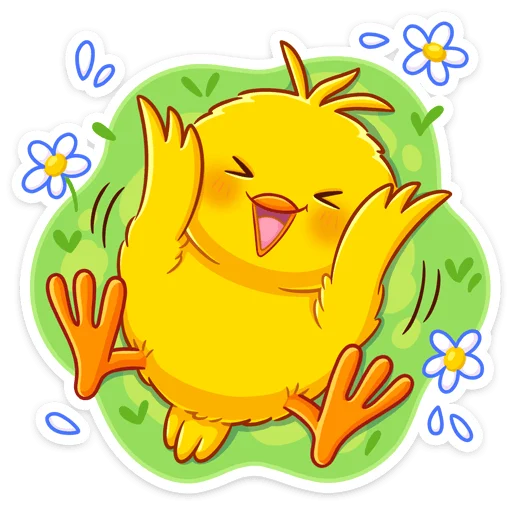 ☺️ Стикер «Чубчик» для Telegram