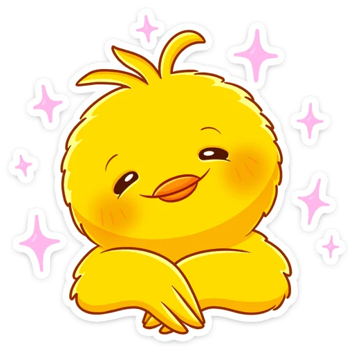 🐥 Стикер «Чубчик» для Telegram