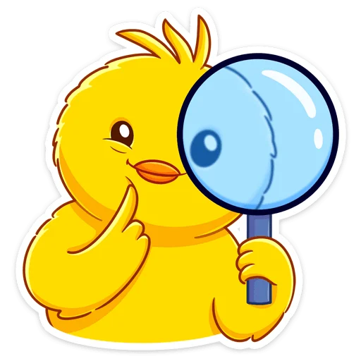 🧐 Стикер «Чубчик» для Telegram
