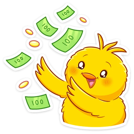 🤑 Стикер «Чубчик» для Telegram