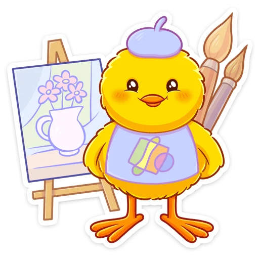 👨‍🎨 Стикер «Чубчик» для Telegram