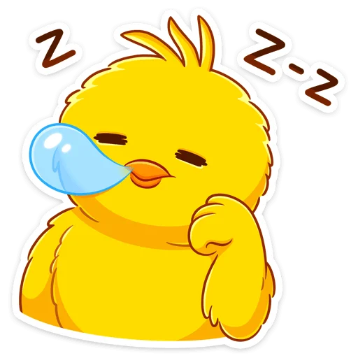 😴 Стикер «Чубчик» для Telegram