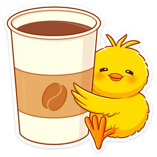 ☕ Стикер «Чубчик» для Telegram