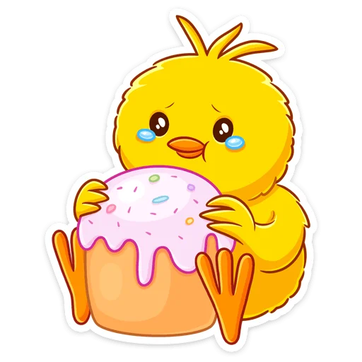 🧁 Стикер «Чубчик» для Telegram