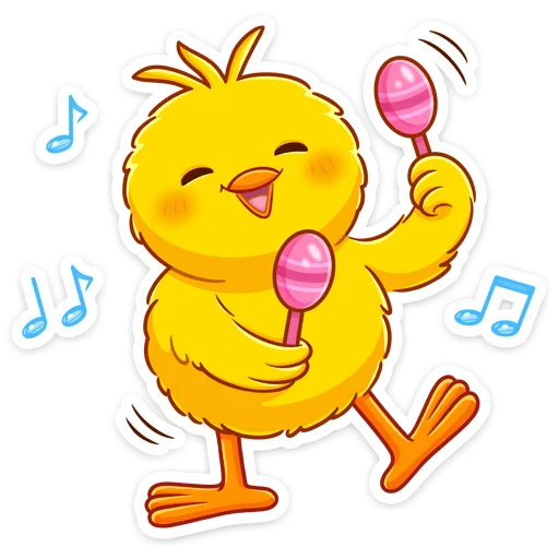 👯 Стикер «Чубчик» для Telegram
