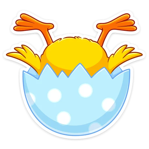 🙃 Стикер «Чубчик» для Telegram