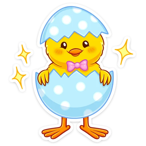 🐣 Стикер «Чубчик» для Telegram