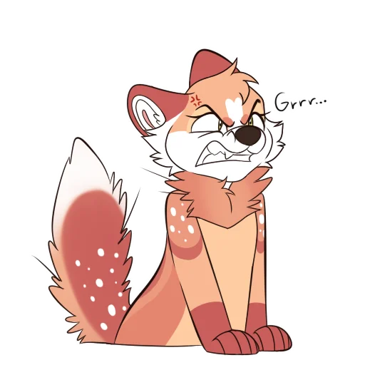 😡 Стикер «Chise Marten» для Telegram