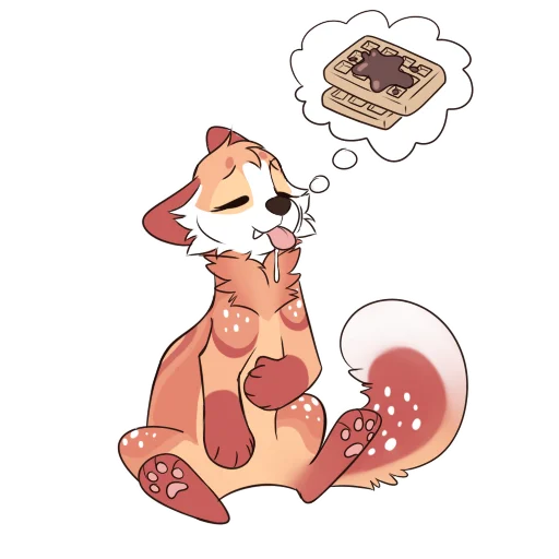🤤 Стикер «Chise Marten» для Telegram
