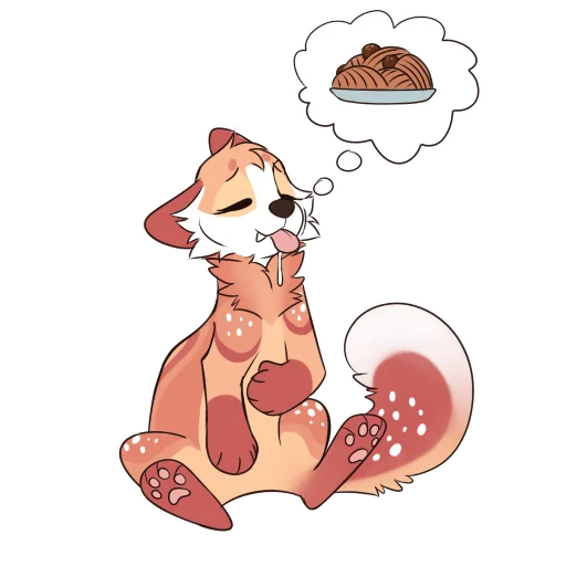 🤤 Стикер «Chise Marten» для Telegram