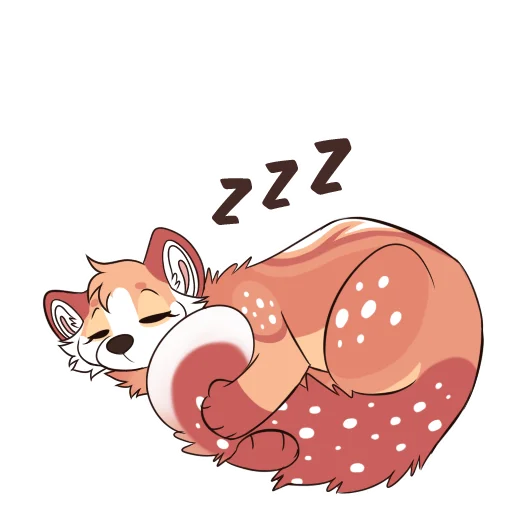 😴 Стикер «Chise Marten» для Telegram