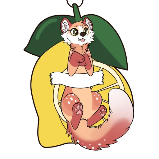 🍋 Стикер «Chise Marten» для Telegram