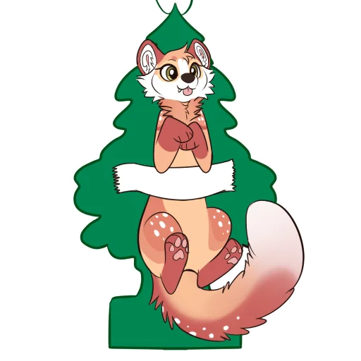 🌲 Стикер «Chise Marten» для Telegram