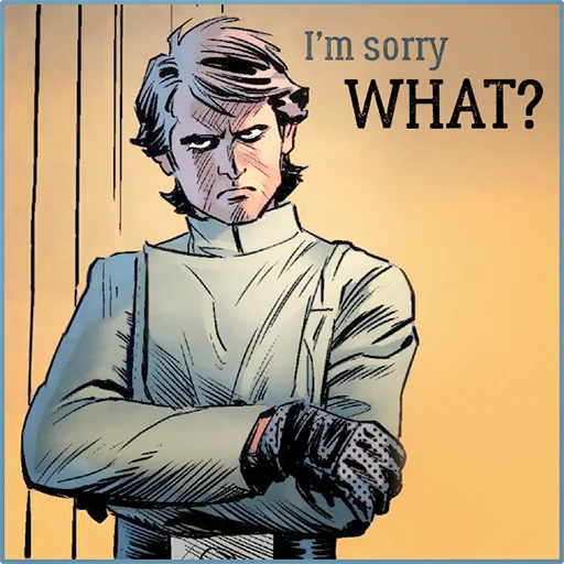 🤨 Стикер «Star Wars» для Telegram