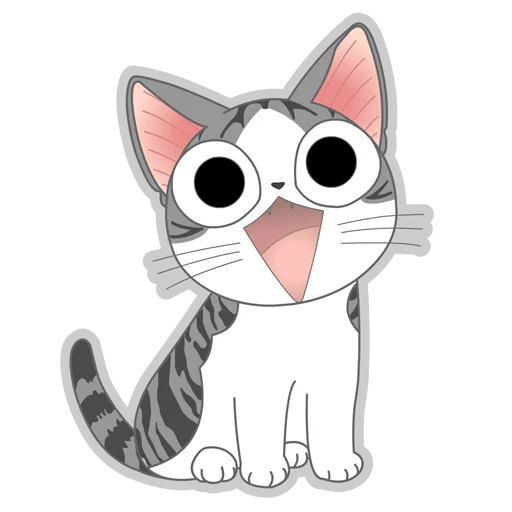 🐱 Стикер «Chi» для Telegram