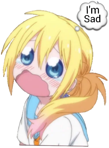 😢 Стикер «Chitoge (Nisekoi)» для Telegram