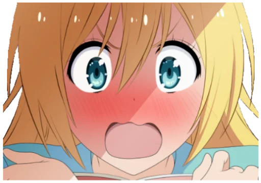 😱 Стикер «Chitoge (Nisekoi)» для Telegram