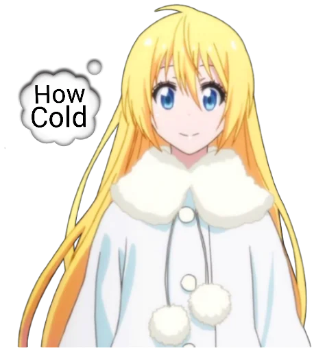 🥶 Стикер «Chitoge (Nisekoi)» для Telegram