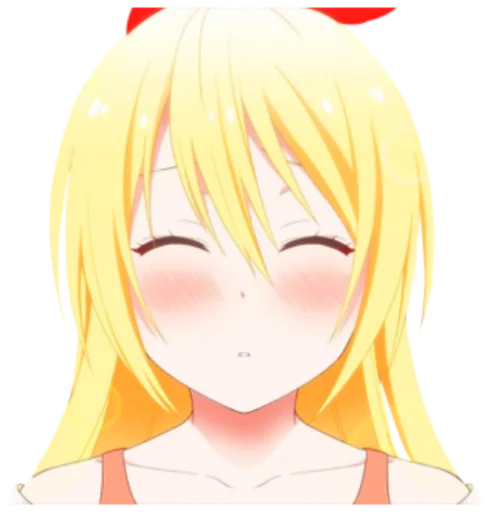 😘 Стикер «Chitoge (Nisekoi)» для Telegram
