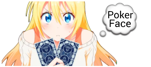 🃏 Стикер «Chitoge (Nisekoi)» для Telegram